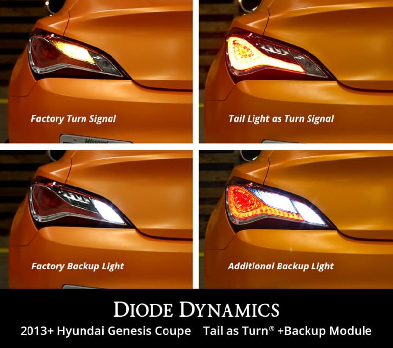 Diode Dynamics 13-16 Hyundai Genesis Coupe Tail as Turn +Backup Module (USDM) Stage 1 thumbnail 6