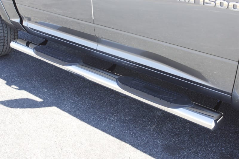 Lund 10-17 Dodge Ram 2500 Crew Cab 6in. Oval Straight SS Nerf Bars - Polished thumbnail 2