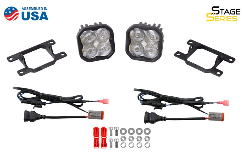 Diode Dynamics SS3 Sport Type AS Kit ABL - White SAE Fog thumbnail 8