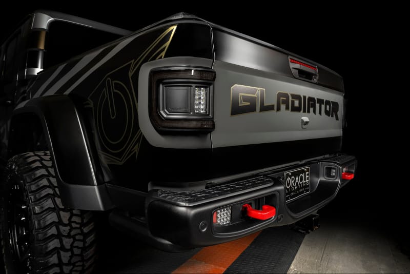 Oracle 2020+ Jeep Gladiator JT Flush Mount LED Tail Lights - Tinted Lens thumbnail 3