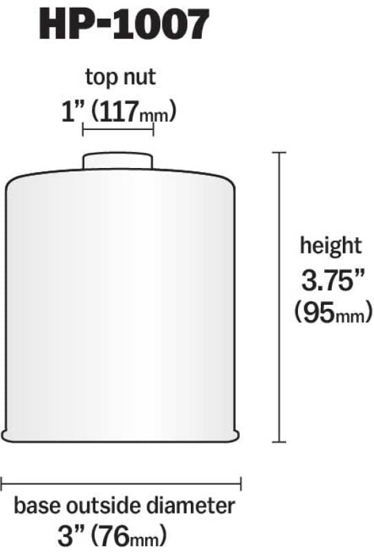K&N Buick / Chevrolet / Oldsmobile Performance Gold Oil Filter thumbnail 4