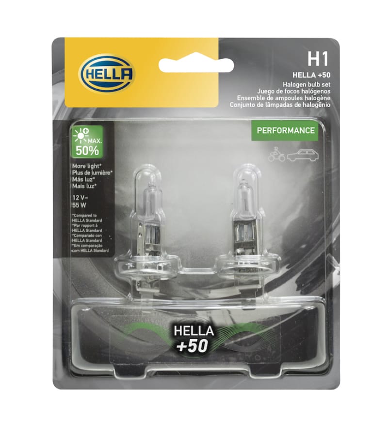 Hella Bulb H1 12V 55W P145S T25 +50 (2) thumbnail 3