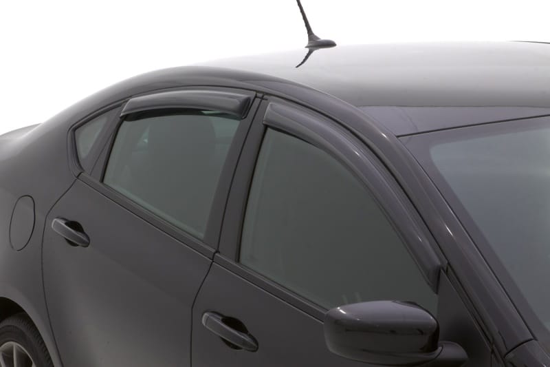 AVS 13-16 Dodge Dart Ventvisor Outside Mount Window Deflectors 4pc - Smoke thumbnail 2