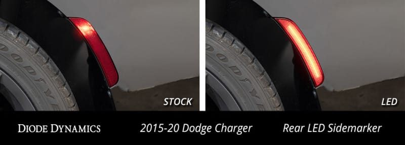Diode Dynamics 15-21 Dodge Charger LED Sidemarkers - Smoked (set) thumbnail 9