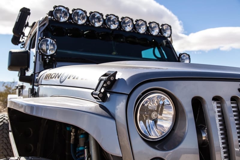 KC HiLiTES 07-18 Jeep JK (Not for Rubicon/Sahara) 7in. Gravity LED DOT Headlight (Pair Pack System) thumbnail 5