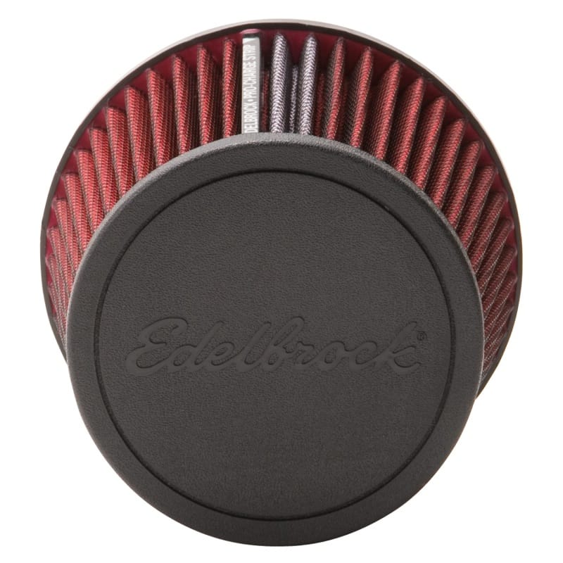 Edelbrock Air Filter Pro-Flo Series Conical 6 5In Tall Red/Black thumbnail 2