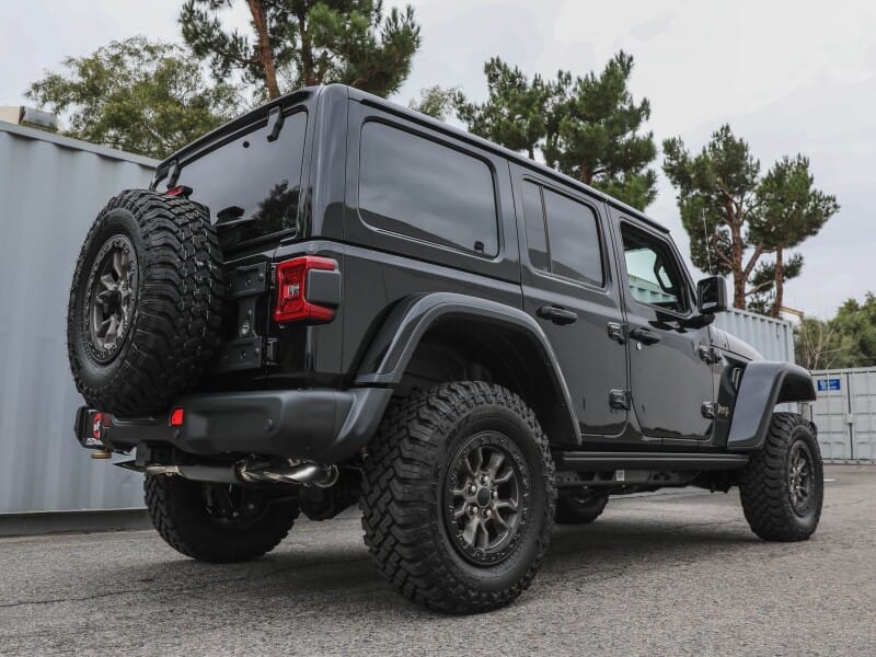 aFe 21-22 Jeep Wrangler JL Vulcan Series Stainless Steel Cat-Back Exhaust System thumbnail 3