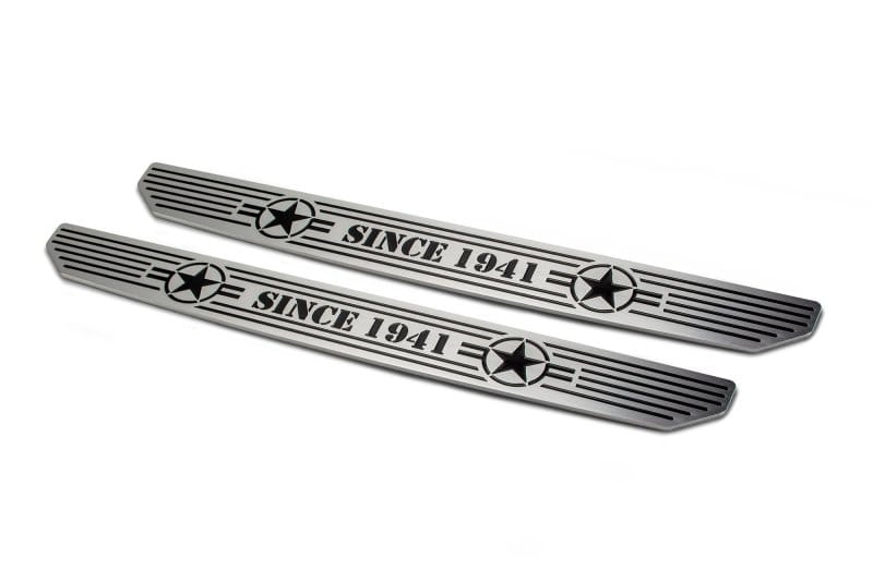 DV8 Offroad 2018-2019 Jeep Gladiator JL Front Sill Plates thumbnail 3