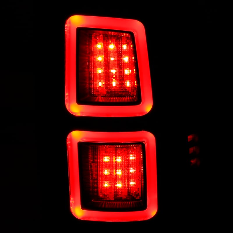 ANZO LED Black 13-17 Dodge Ram 1500/2500/3500 LED Taillights Black thumbnail 4