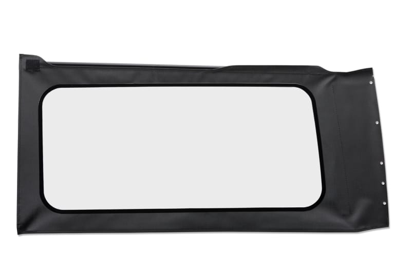 Bestop 18-26 Jeep Wrangler JL Oe JL Replacement Windows (Quarter Left Hand 2-Door Black Vinyl Clear)