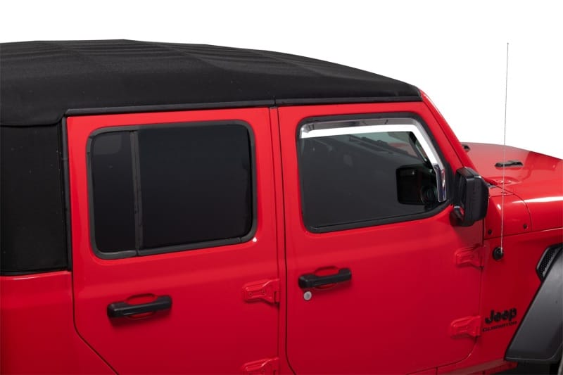 Putco 20-21 Jeep Gladiator JT/JL Element Tinted Window Visors (Front Only) thumbnail 2