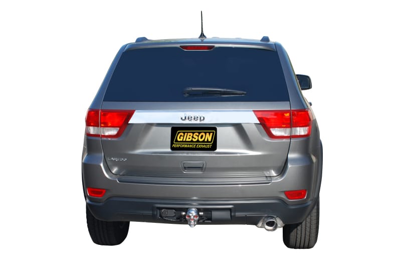 Gibson 11-12 Jeep Grand Cherokee Laredo 3.6L 2.5in Axle-Back Single Exhaust - Aluminized thumbnail 2