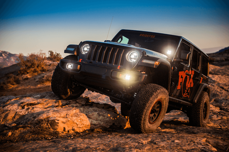 Fox 2018+ Jeep JL 2.5 Factory Series 11.2in P/B Rear Shock Set / 2-3in Lift DSC thumbnail 5