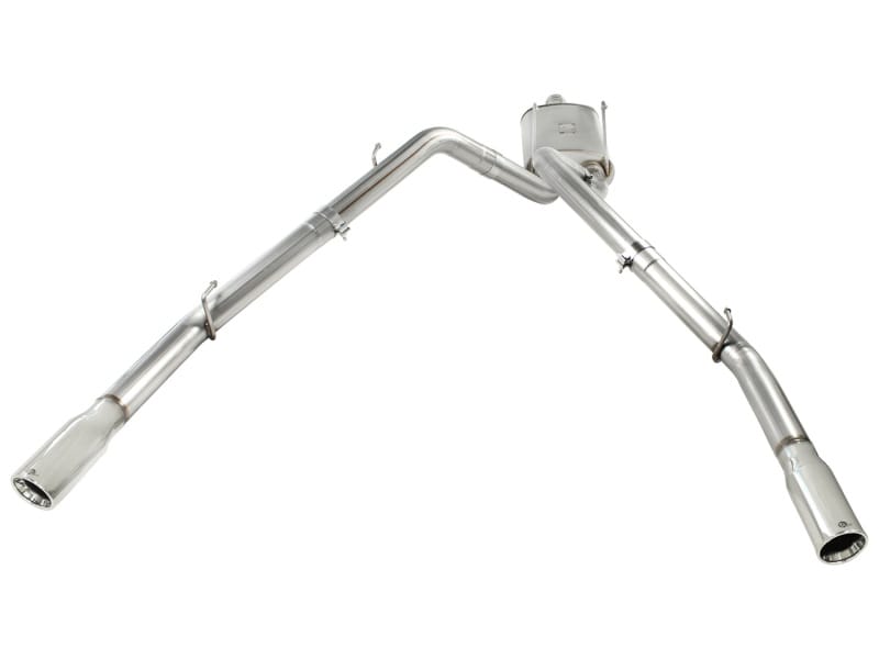 aFe MACHForce XP Exhausts Cat-Back SS-409 EXH CB Dodge Ram 1500 5.7L HEMI 09-13 Polished thumbnail 2