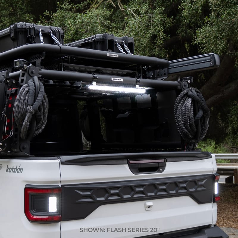 Go Rhino Xplor Flash Series Single Multi Function LED Light Bar (Track Mount) 30in. - Blk thumbnail 5