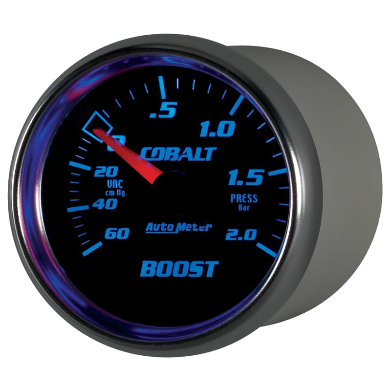 Autometer Cobalt 52mm 2 BAR Mechanical Boost Gauge thumbnail 3