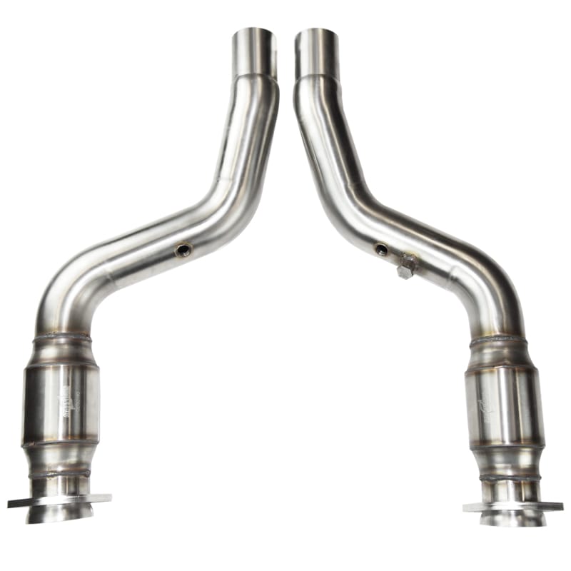 Kooks 11-15 Dodge Charger SRT8/12-15 Challenger SRT8 3in x 2 3/4in Catted SS Connection Pipes thumbnail 2