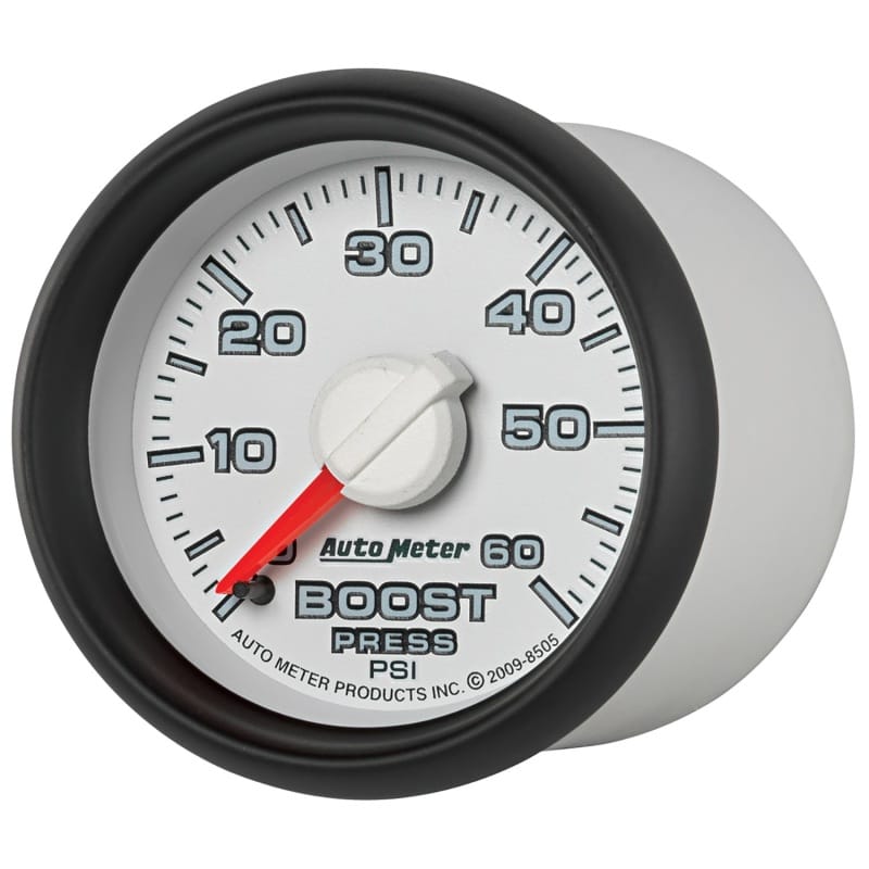 Autometer Factory Match 52.4mm Mechanical 0-60 PSI Boost Gauge thumbnail 2