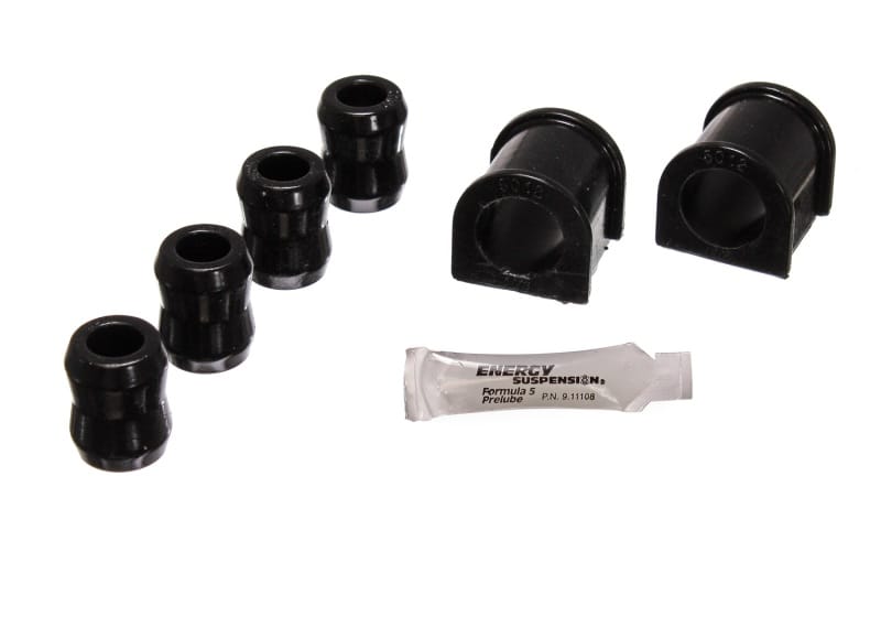 Energy Suspension 87-96 Jeep Wrangler YJ Blk Front 1-1/8in Sway Bar Bushing Set w/End Link Bushings