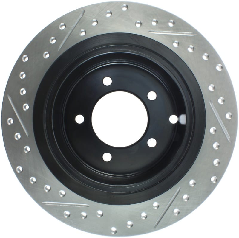 StopTech Slotted & Drilled Sport Brake Rotor - 127.63069L thumbnail 2