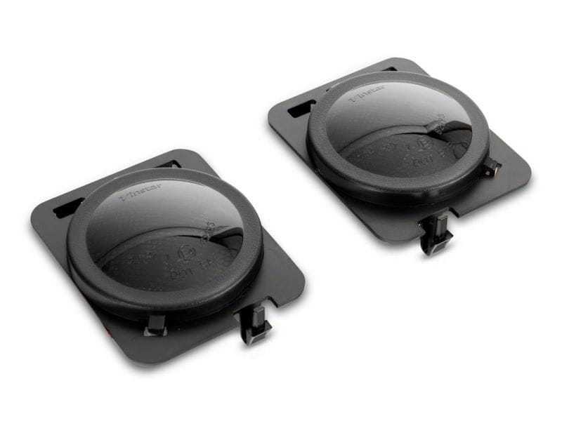 Raxiom 07-18 Jeep Wrangler JK Axial Series White LED Side Marker Lights- Smoked