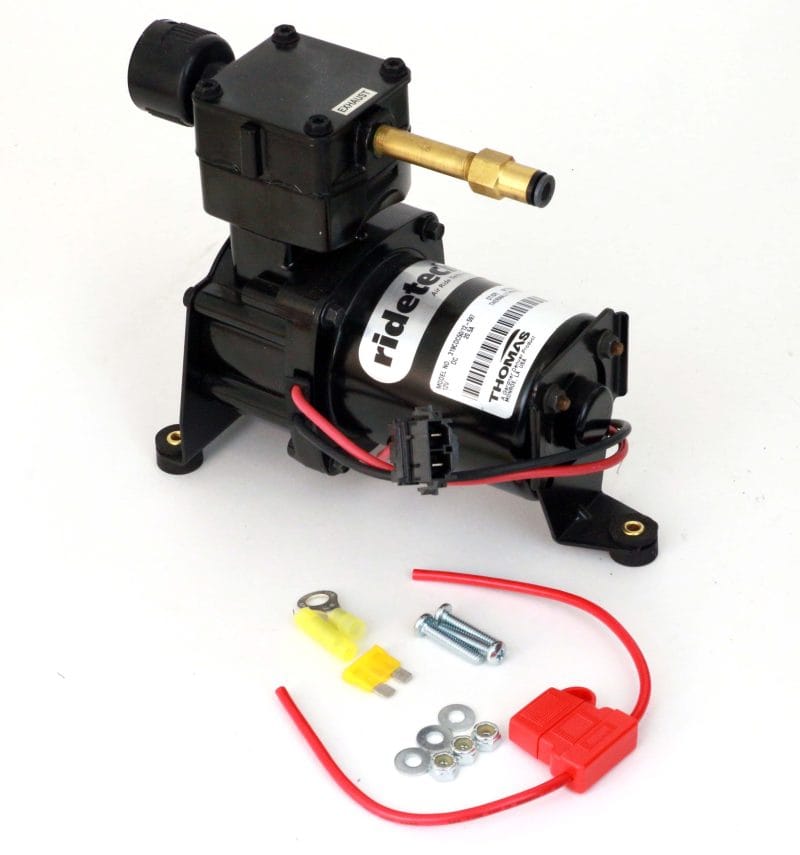 Ridetech RidePro E5 Air Ride Suspension Control System 5 Gallon Dual Compressor 1/4in Valves thumbnail 5