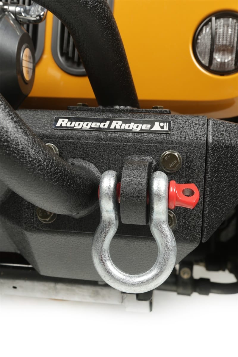 Rugged Ridge 3/4in 9500lb D-Shackle Set thumbnail 3