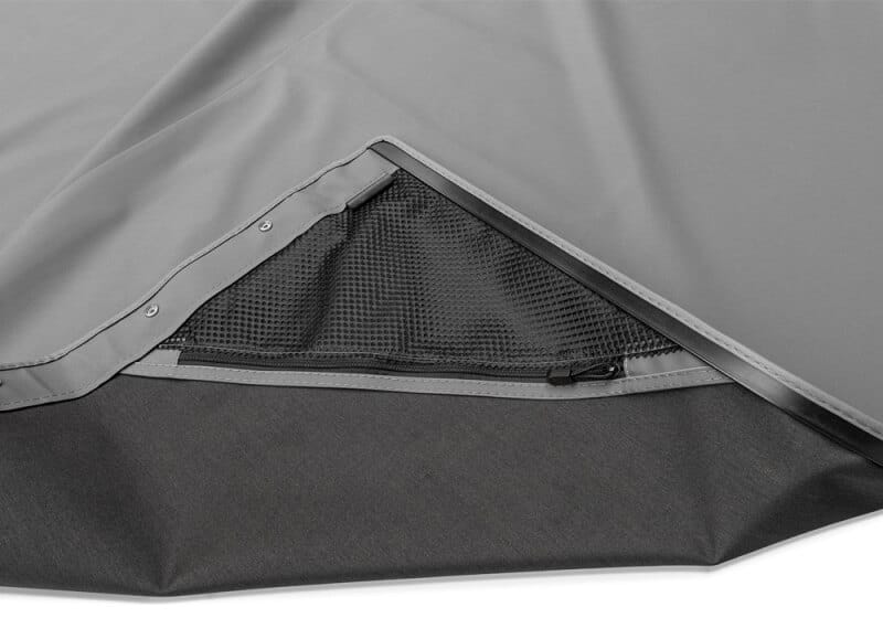 Rampage 1976-1983 Jeep CJ5 Complete Top - Grey Denim - 68211 thumbnail 3