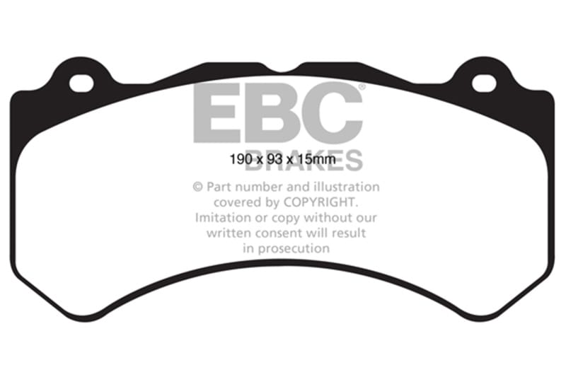 EBC Brakes Bluestuff Street and Track Day Brake Pads - DP51853NDX