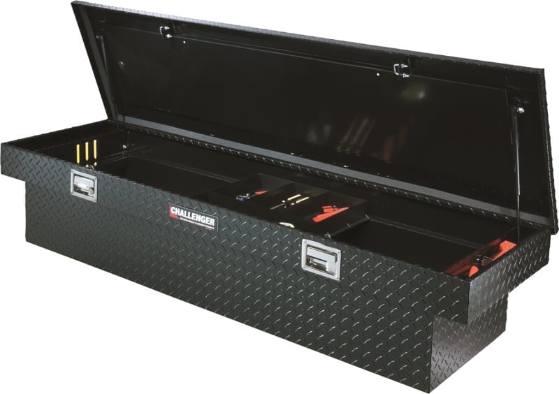 Lund 67-99 Chevy CK Challenger Tool Box - Black - 75400DB