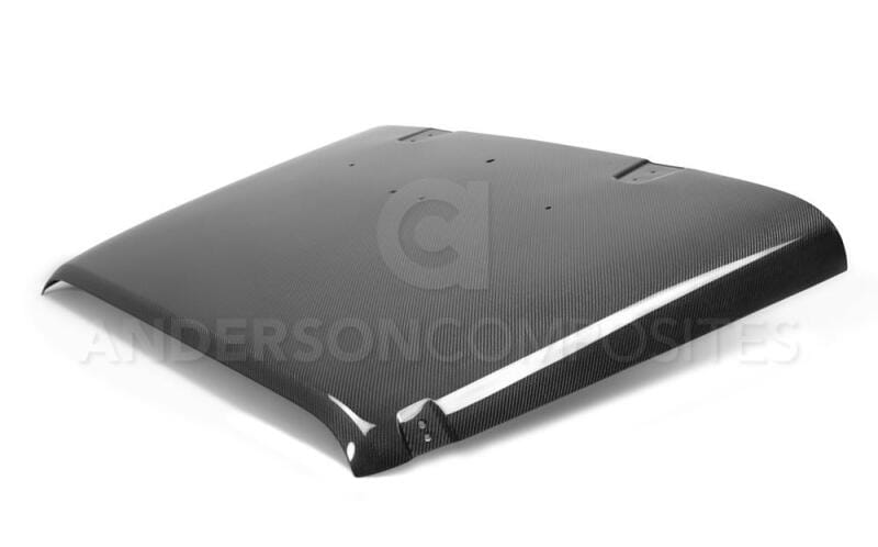 Anderson Composites 07-12 Jeep Wrangler Type-OE Hood thumbnail 2