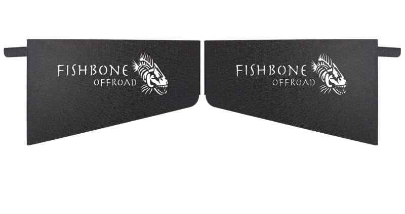 Fishbone Offroad 2018+ Jeep Wrangler JL 2 Door Wheel Well Storage Bins