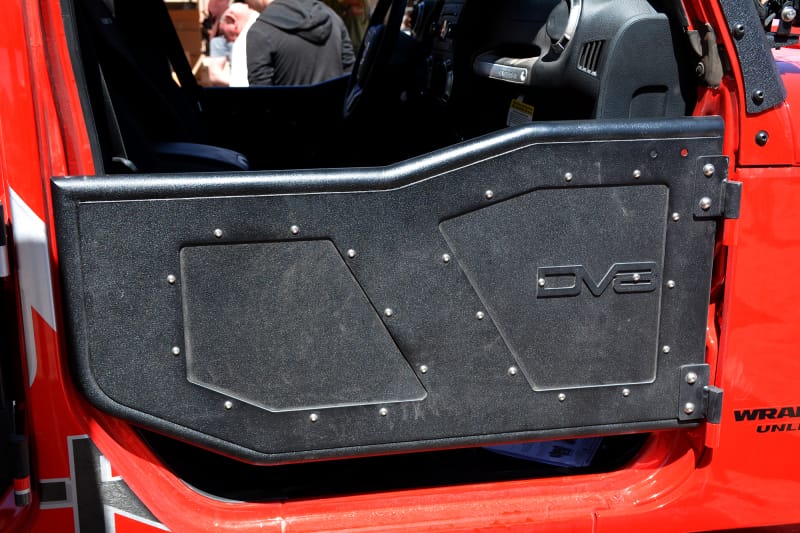 DV8 Offroad 07-18 Jeep Wrangler Jk Rock Doors - RDSTTB-01F thumbnail 2