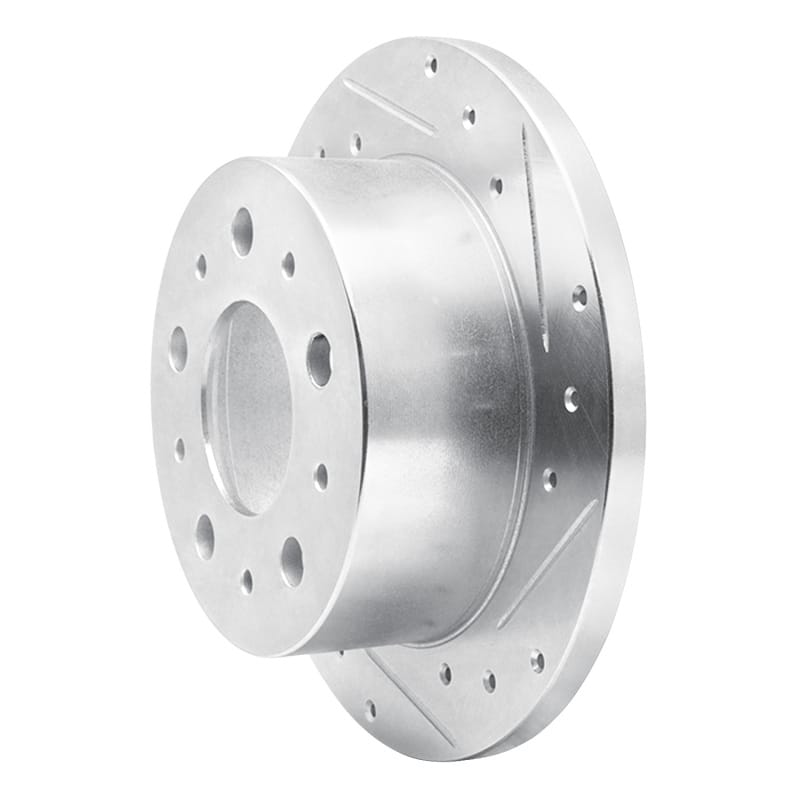 R1 14-21 Ram Promaster 2500 Rear Right Drilled & Slotted Silver Brake Rotor - 631-40115R thumbnail 2
