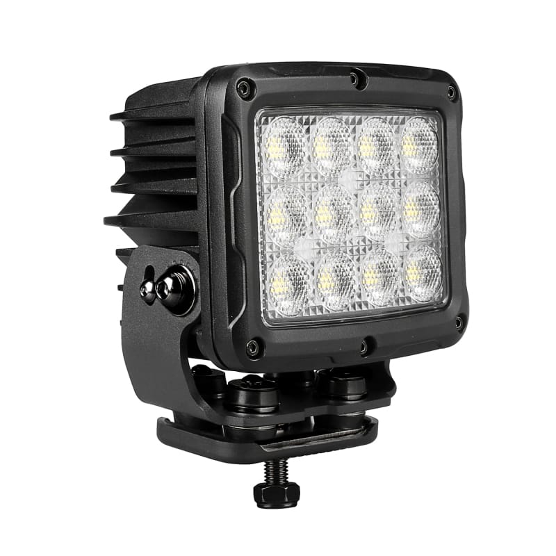Go Rhino Xplor Bright Series Rectangle Single LED Spot Light Kit (Surface Mount) 5in. - Blk (Pair) thumbnail 4
