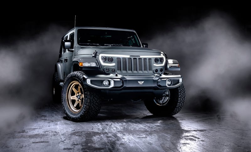 Oracle VECTOR Series Full LED Grille - Jeep Wrangler JL/JT - NA thumbnail 3