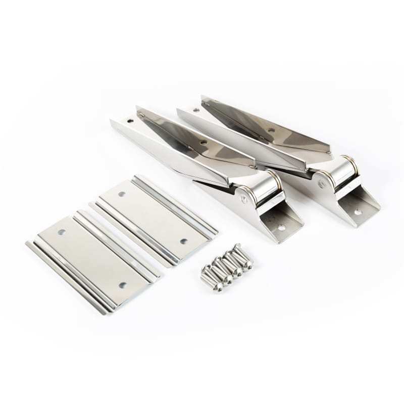 Rugged Ridge 97-06 Jeep Wrangler Stainless Steel Tailgate Hinges thumbnail 2