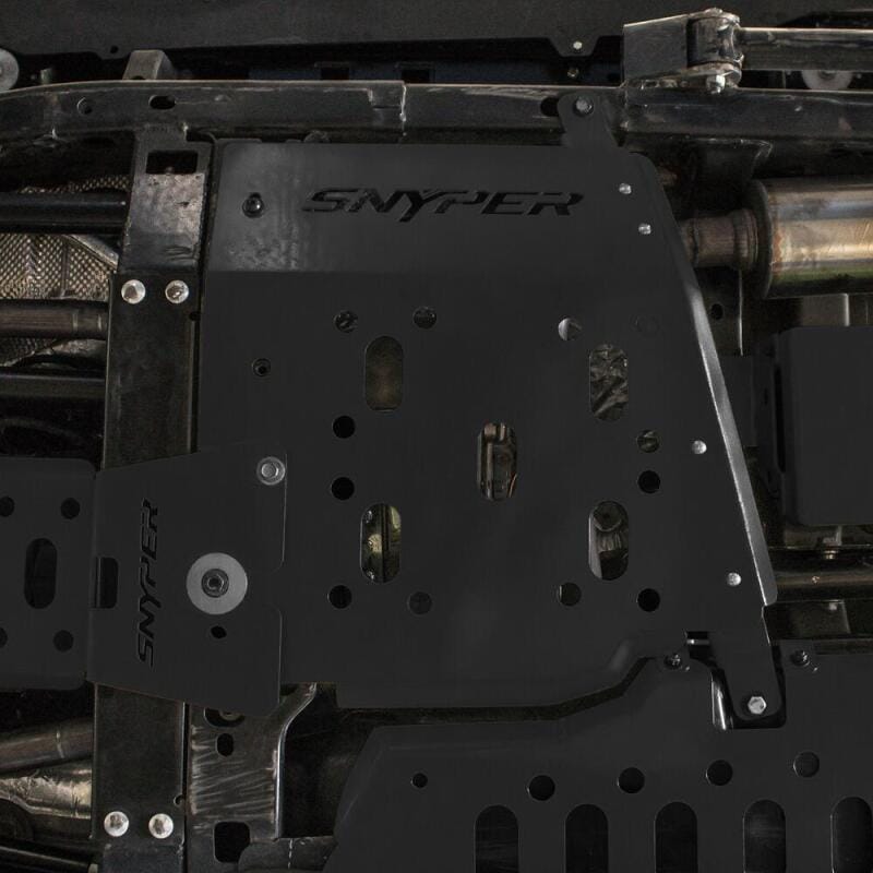 Westin/Snyper 07-17 Jeep Wrangler Transfer Case Skid Plate - Textured Black thumbnail 3