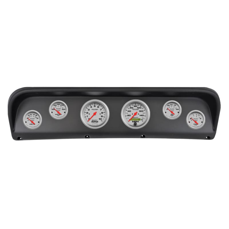 Autometer Ultra-Lite Direct Fit Dash Kit 67-72 Ford F100 (2 x 3-3/8in. / 4 x 2-1/16in.)