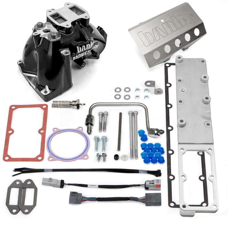 Banks Power 2007.5-2012 Ram 6.7L Monster-Ram Intake System Gen-2 w/Fuel Line - Black w/Heater System thumbnail 3