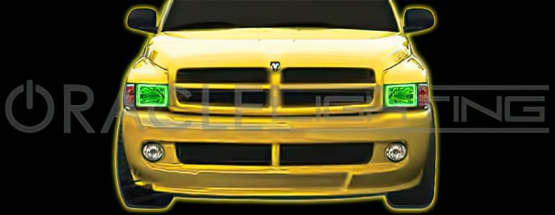 Oracle Dodge Ram 94-01 Halo Kit - ColorSHIFT w/ Simple Controller