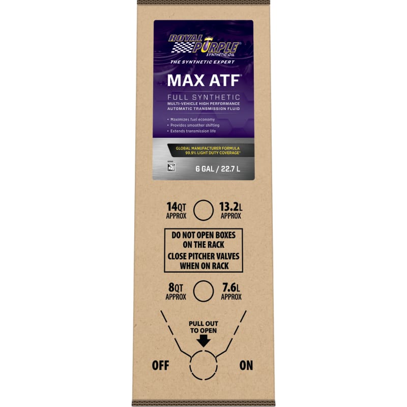 Royal Purple Max ATF Automatic Transmission Fluid - 6 Gallon Bag-In-Box thumbnail 2