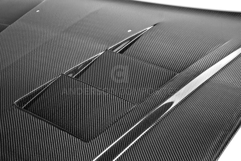 Anderson Composites 11-13 Dodge Charger Type-TS Hood thumbnail 4