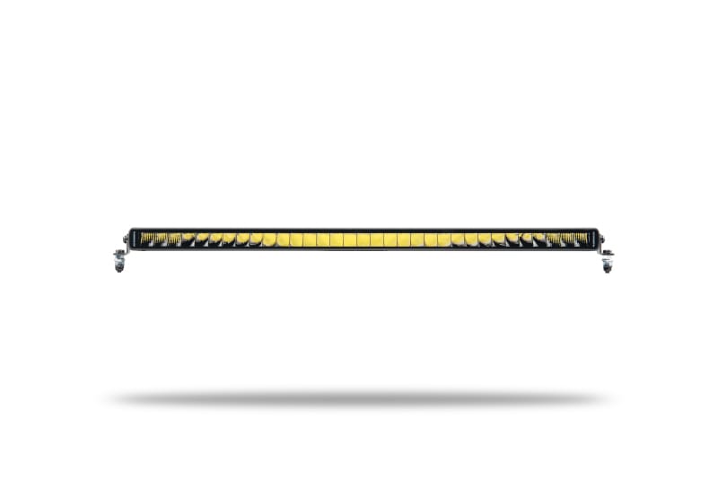 Go Rhino Xplor Blackout Series Single Row LED Light Bar (Side/Track Mount) 31.5in. - Blk