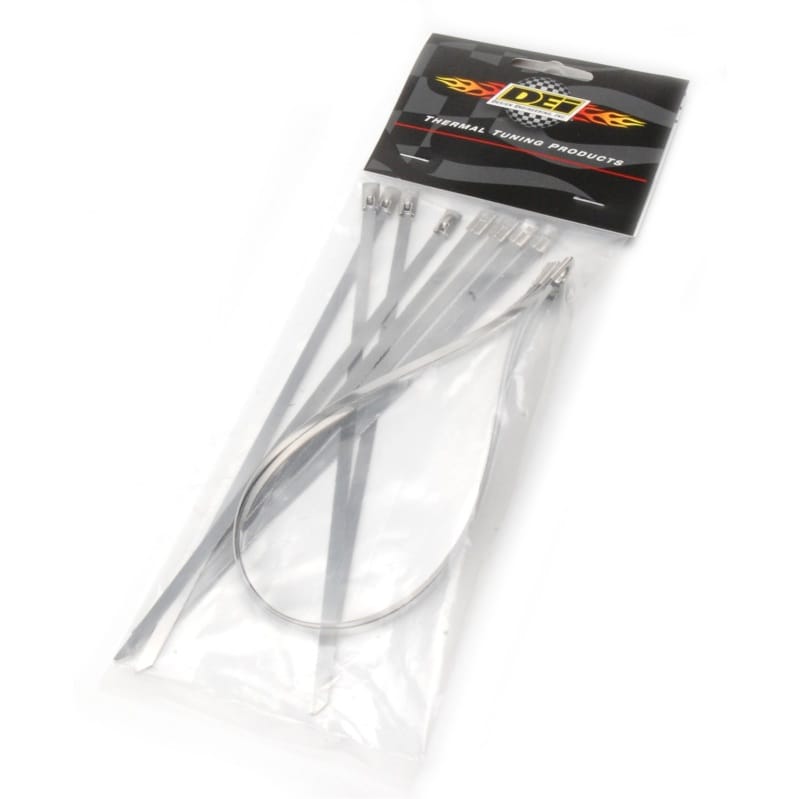 DEI Stainless Steel Positive Locking Tie Eight 1/4in (7mm) x 9in and Four 7mm x 20in thumbnail 3