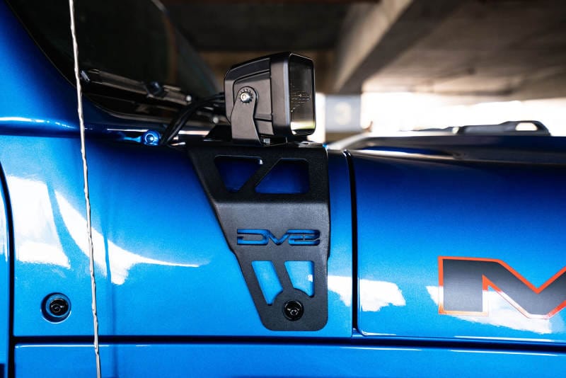 DV8 Offroad 20-22 Jeep JL 392/ Jeep JT Mojave Edition Dual Pod Light Mounts thumbnail 3