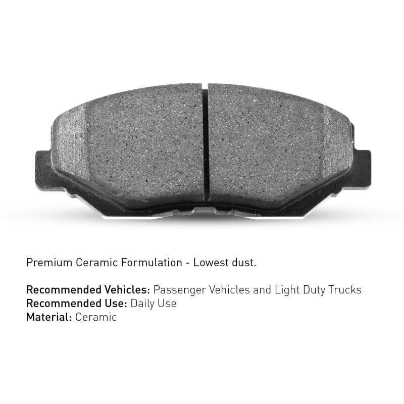 R1 73-97 Chrysler Newport Front R1 Ceramic Brake Pads thumbnail 3
