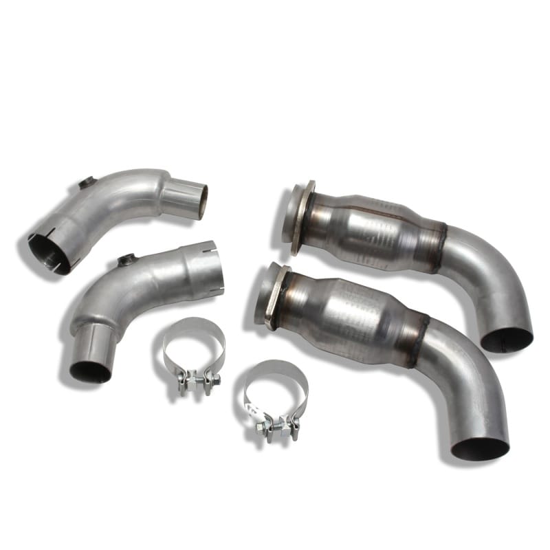 BBK 05-20 Dodge Challenger/Charger 6.1/6.2/6.4L Hemi 3in Catted High Flow Mid Pipe thumbnail 2