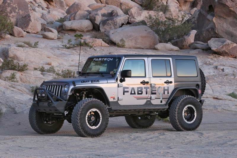 Fabtech 07-18 Jeep JK 4-Door 3in Crawler C/O w/Dlss 2.5 C/O Resi & Rr Dlss thumbnail 2