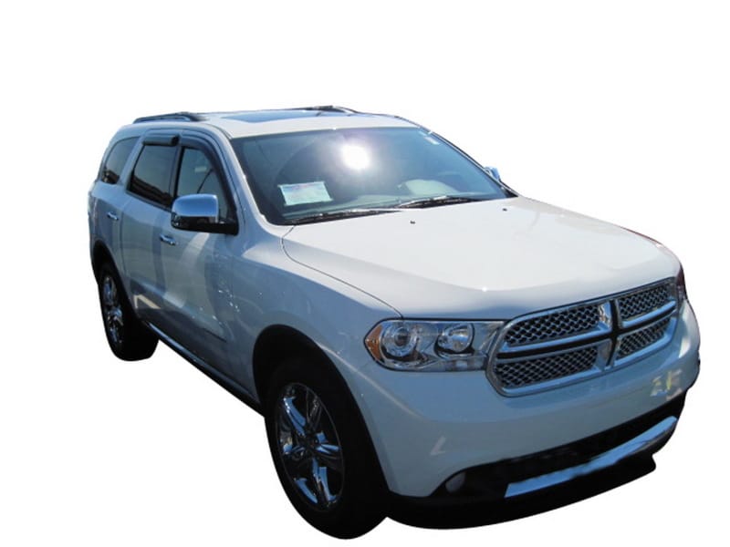 AVS 11-18 Dodge Durango Ventvisor Outside Mount Window Deflectors 4pc - Smoke thumbnail 2